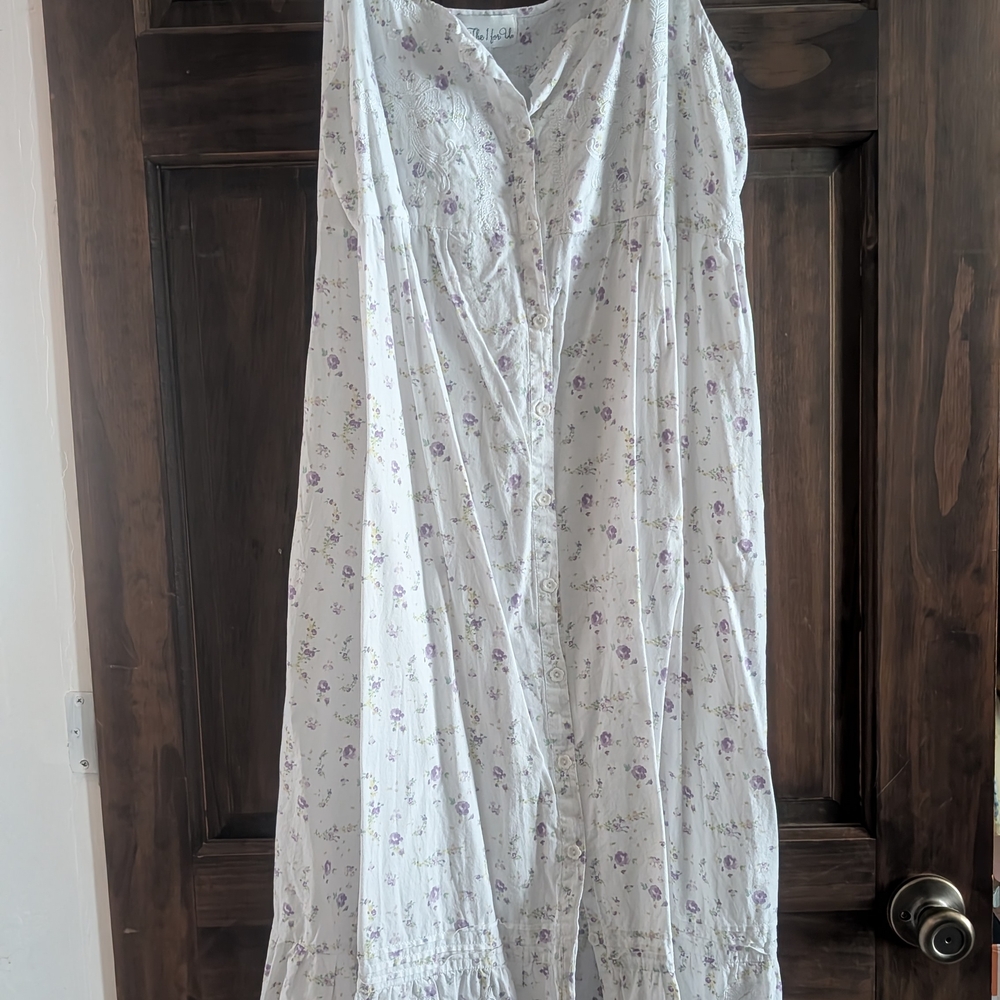 Floral Button-Down Dress